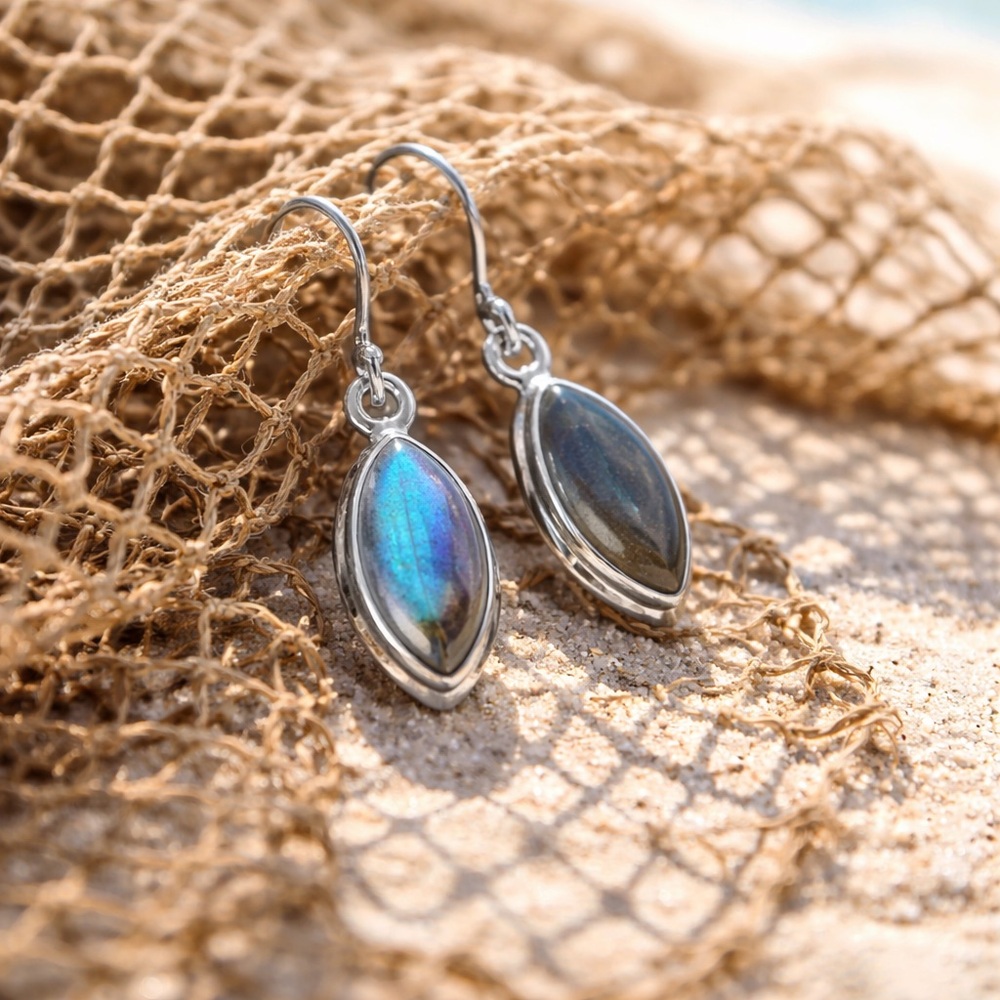 Labradorite Earrings